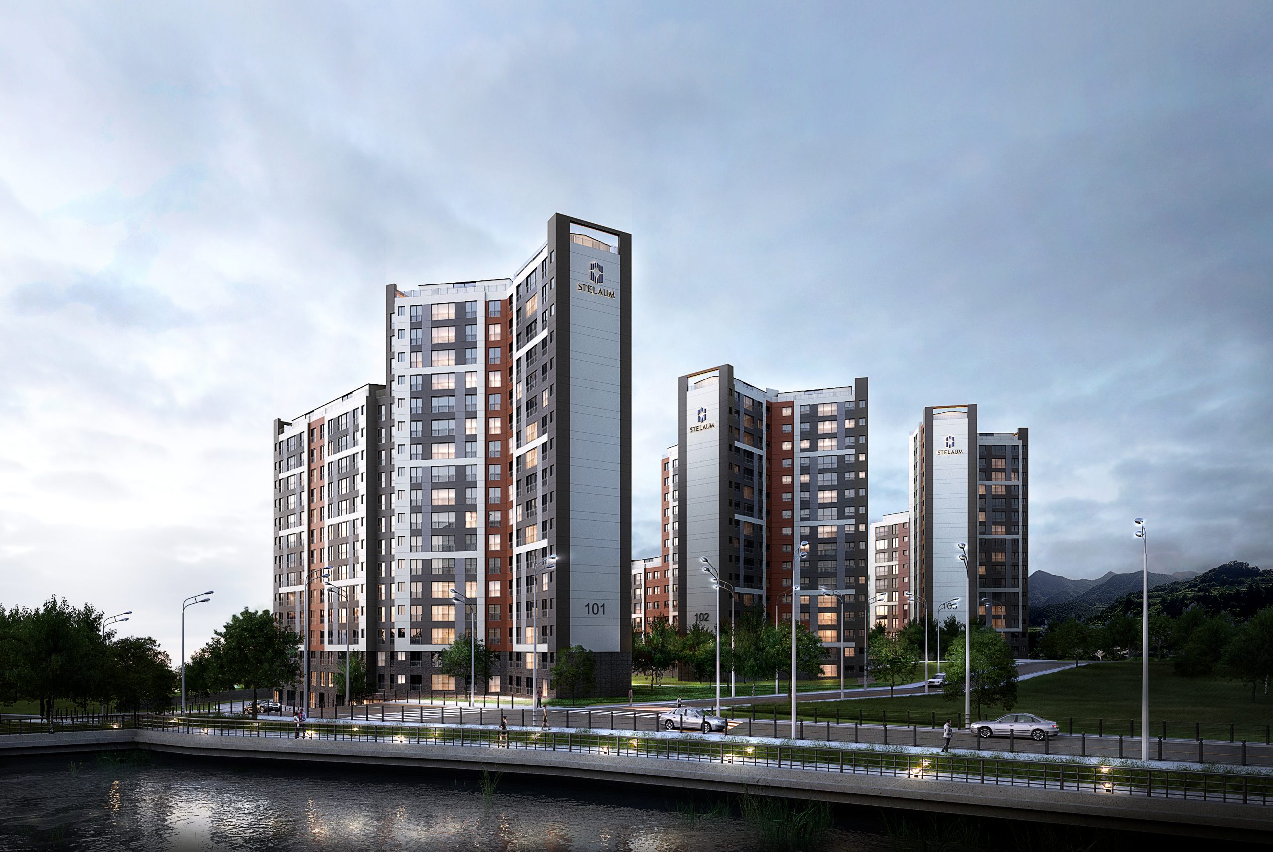 용인시 마북동 스텔라움-투시도